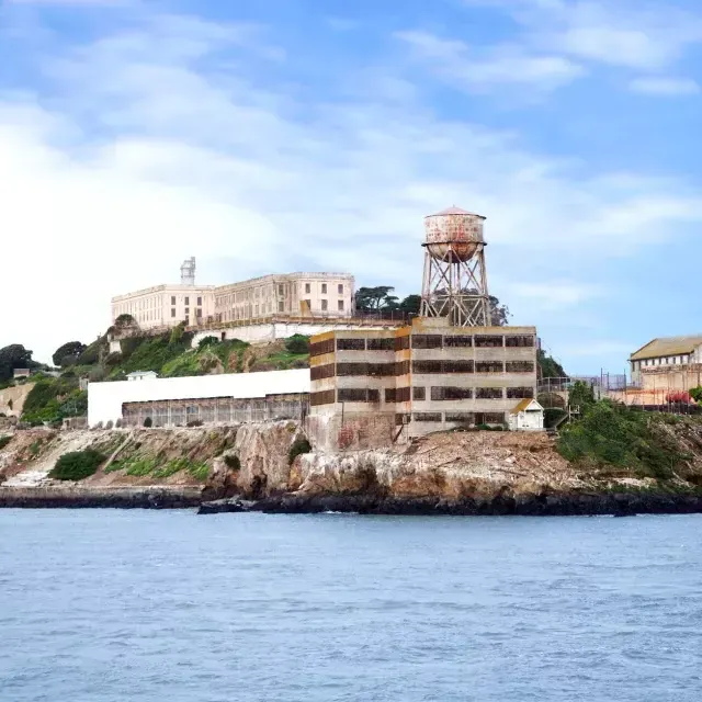 Alcatraz vista de barco